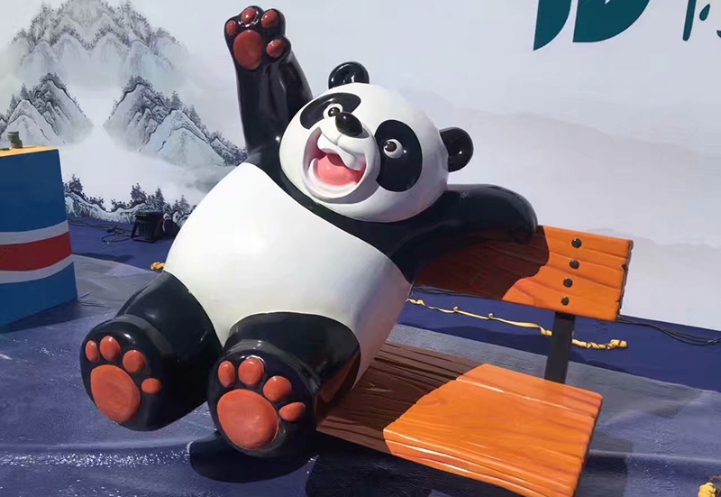 熊猫雕塑设计