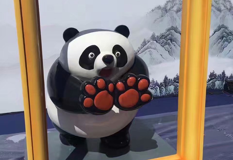 熊猫雕塑制作价格