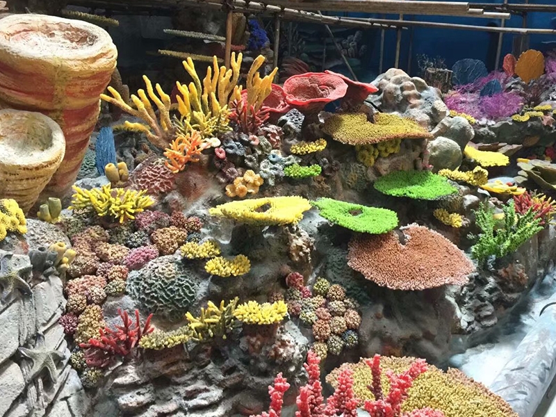 上海珊瑚造景展池